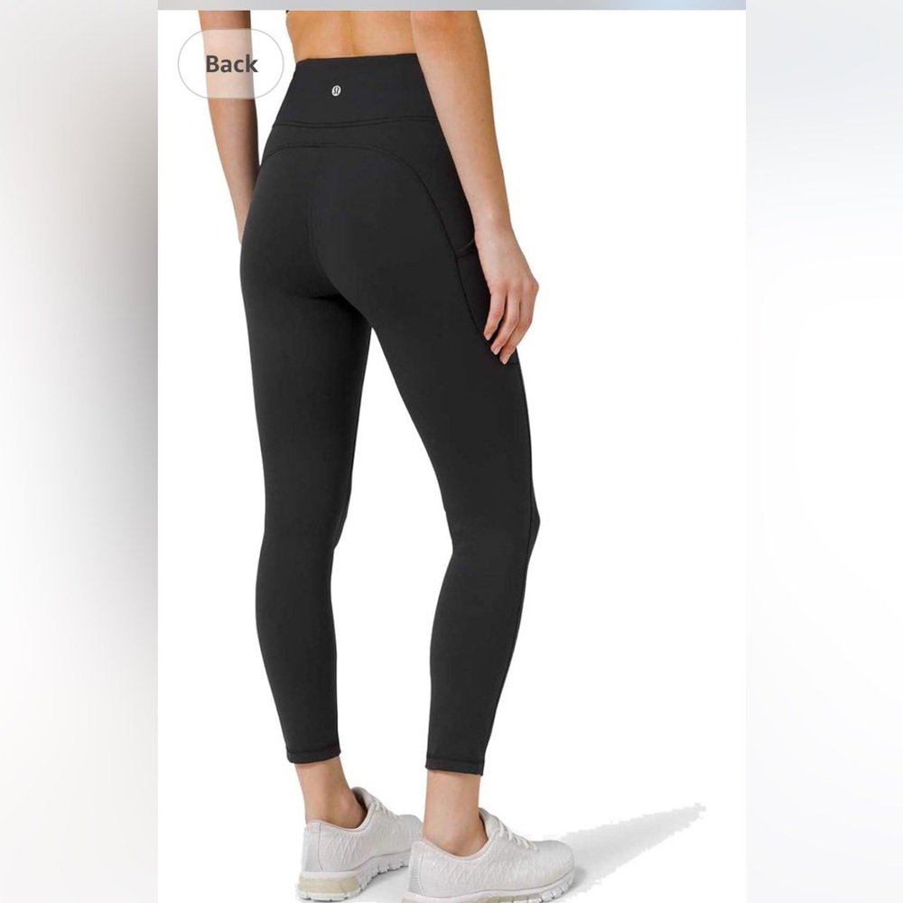 Lululemon Black In Movement Leggings 25” 4